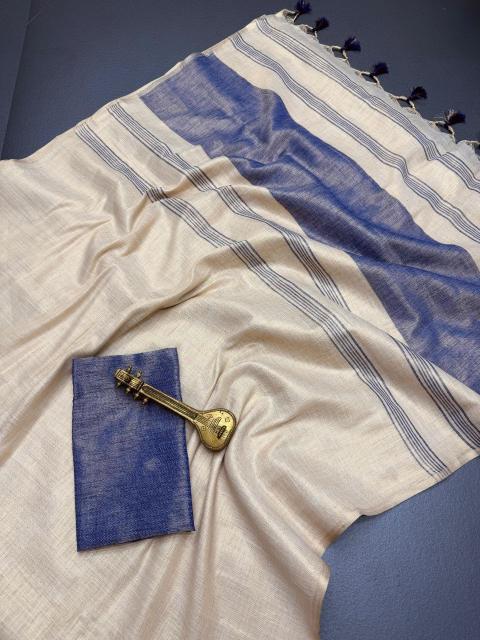 Vastrangan soft linen saree wholesale clothing india online